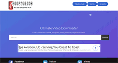 Desktop Screenshot of keeptub.com